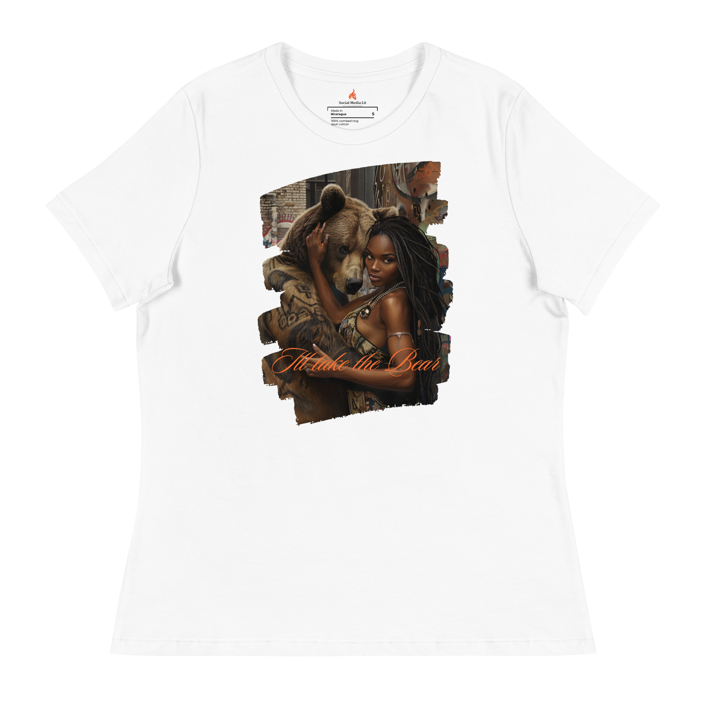 The Brooklyn Bear - Women's Relaxed T-Shirt