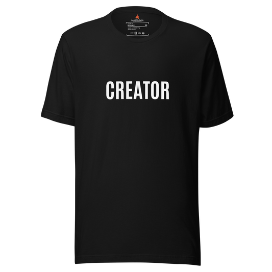 Creator - Unisex T-Shirt, Colors