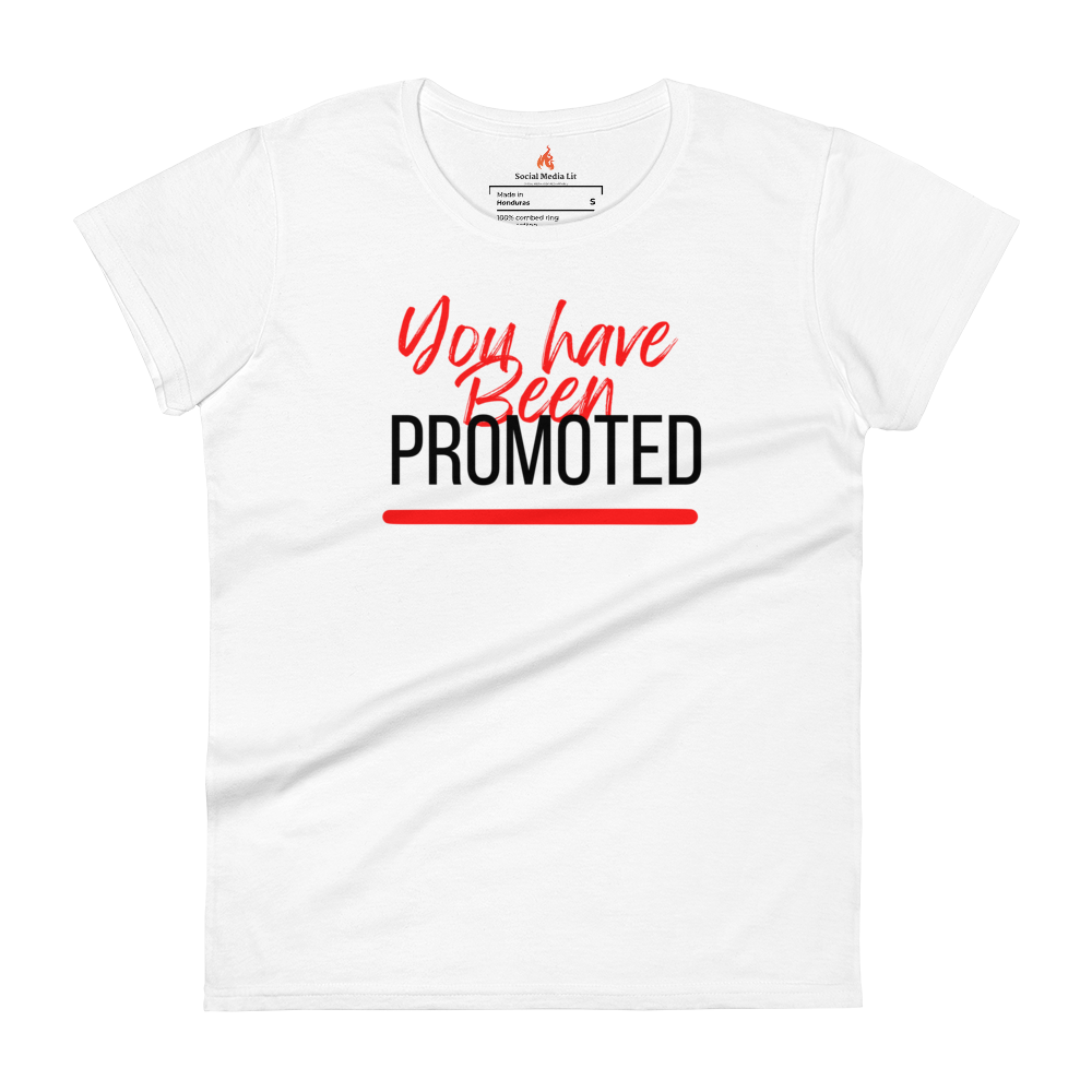 Promoted - Women's T-Shirt - White