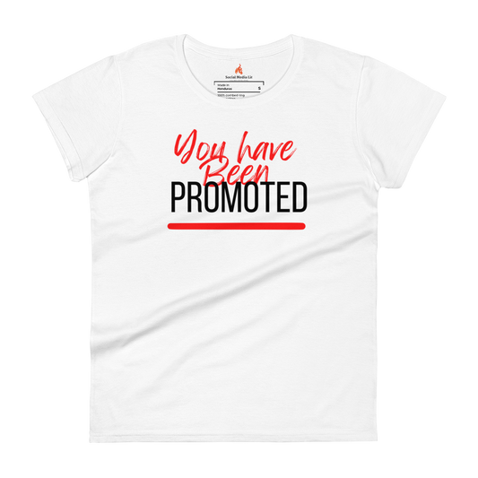 Promoted - Women's T-Shirt - White