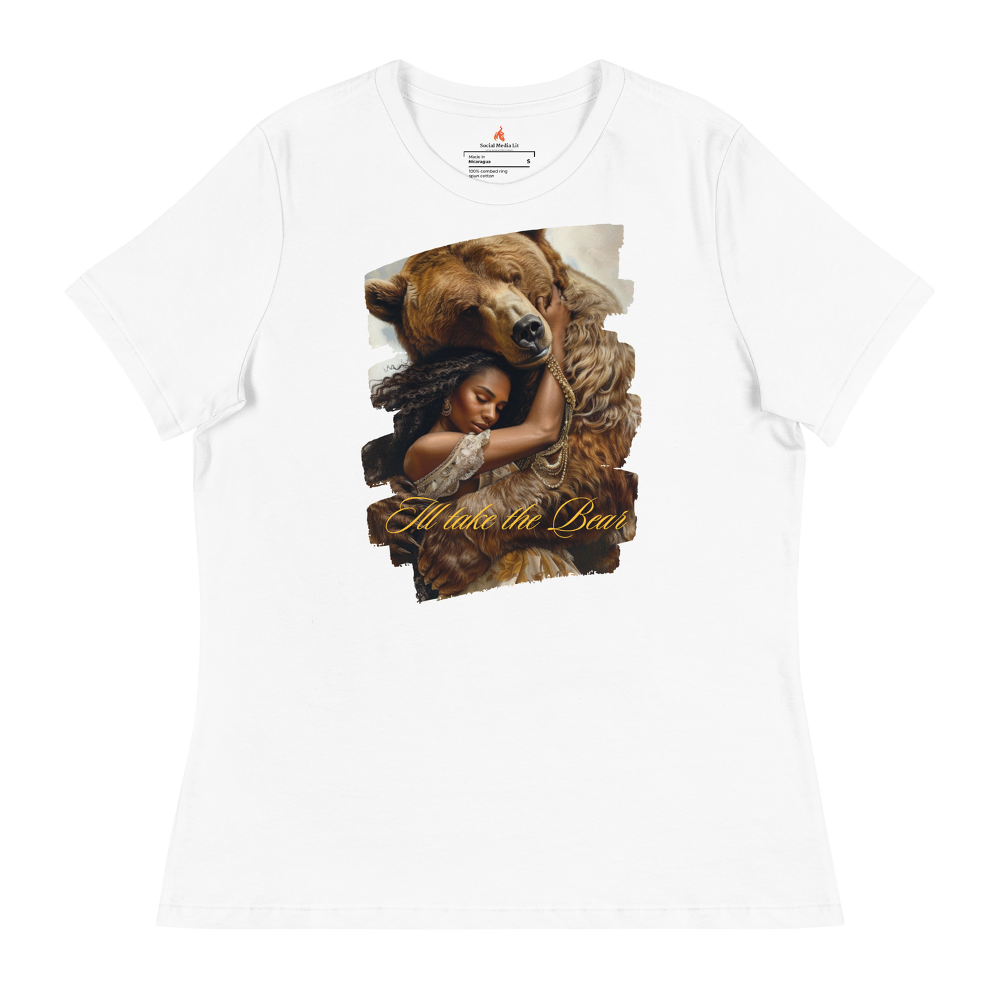 The Bear 4 - Women's Relaxed T-Shirt