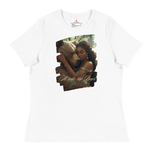 The Bear 7 - Women's Relaxed T-Shirt