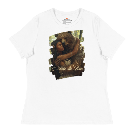 The Bear 8 - Women's Relaxed T-Shirt