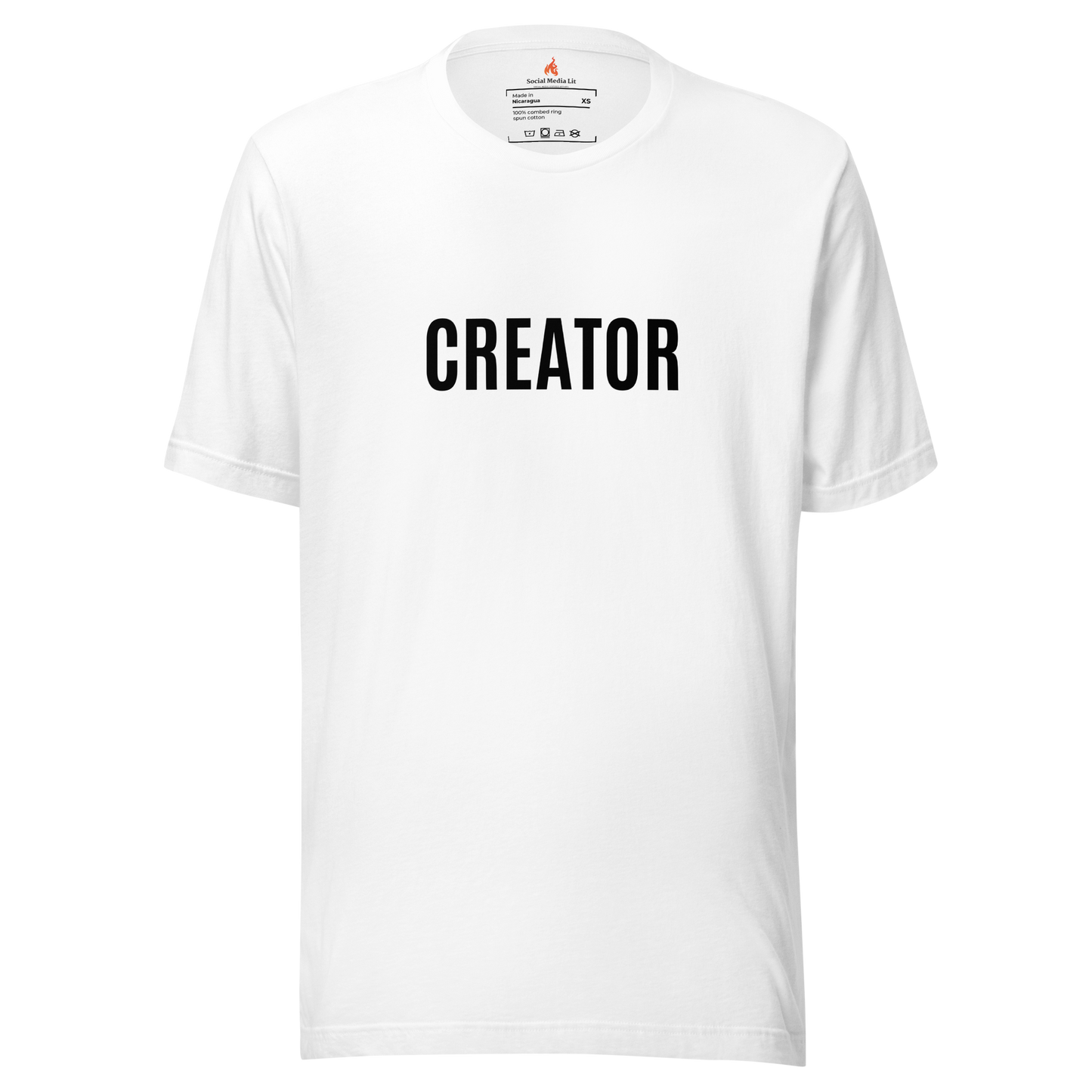 Creator - Unisex T-Shirt, White