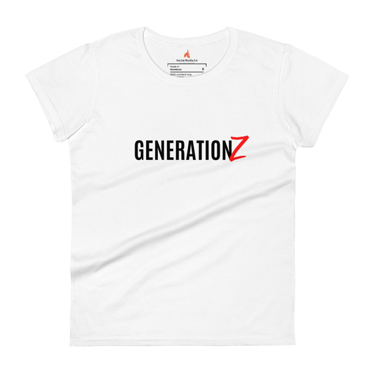 Gen Z - Women's T-Shirt, White